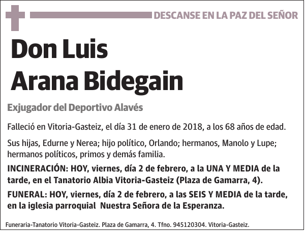 Luis Arana Bidegain