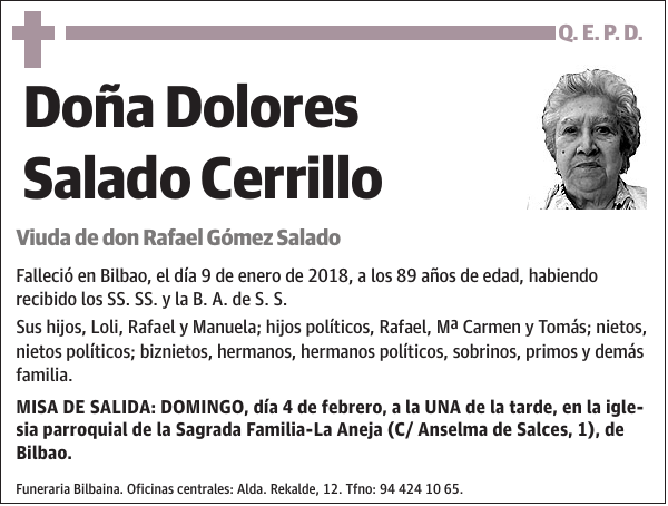 Dolores Salado Cerrillo