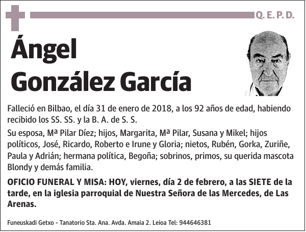 Ángel González García