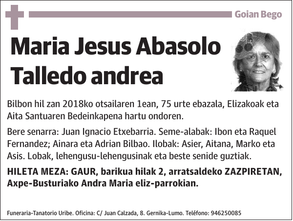 Maria Jesus Abasolo Talledo