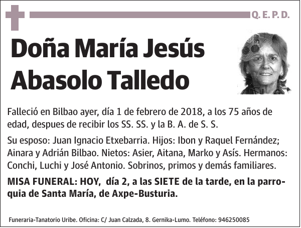 Maria Jesus Abasolo Talledo