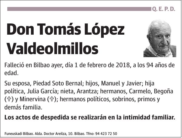 Tomás López Valdeolmillos