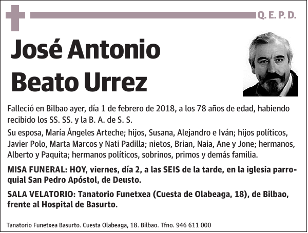 José Antonio Beato Urrez