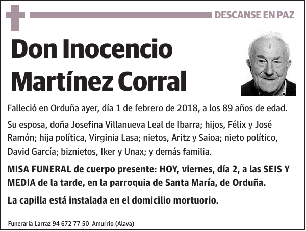 Inocencio Martínez Corral