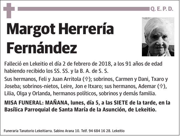 Margot Herrería Fernández