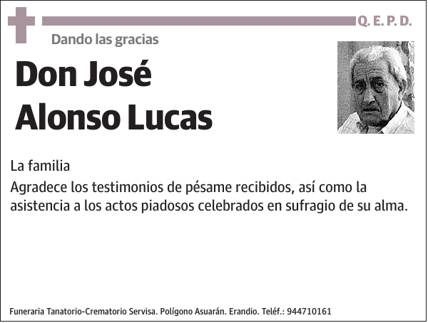 José Alonso Lucas