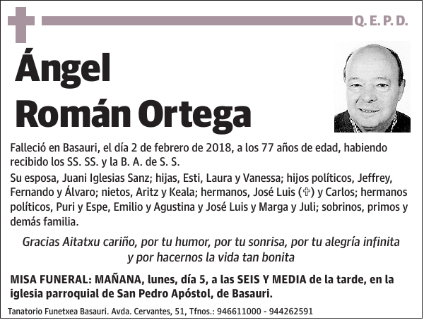 Ángel Román Ortega