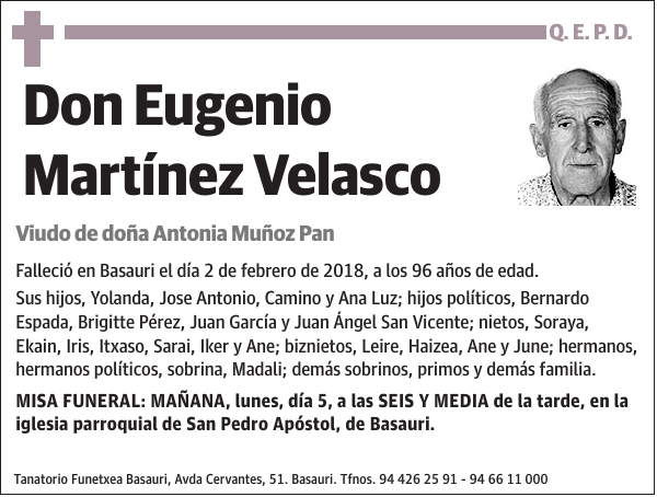 Eugenio Martínez Velasco