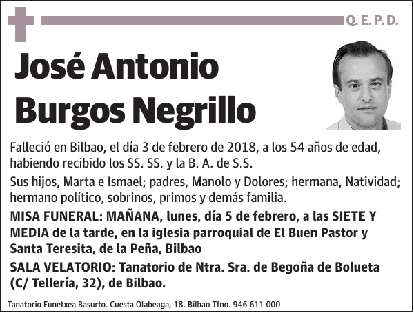 José Antonio Burgos Negrillo