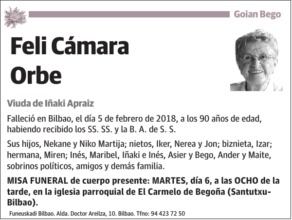 Feli Cámara Orbe