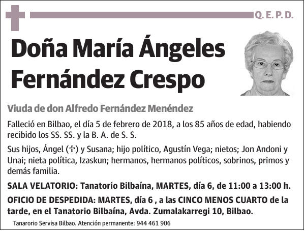 María Ángeles Fernández Crespo