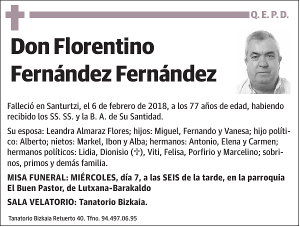 Florentino Fernández Fernández