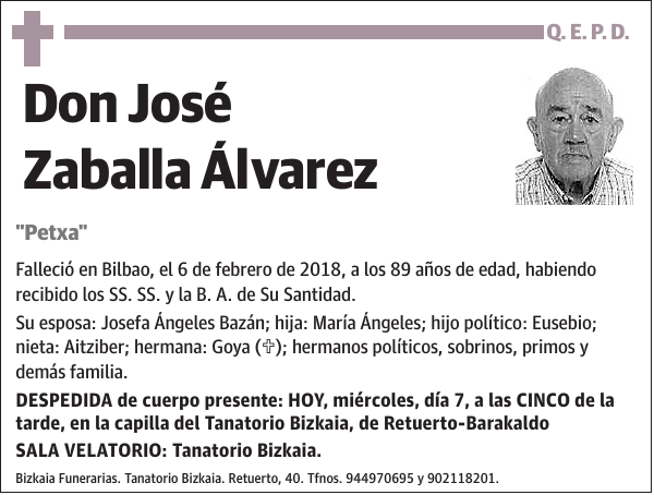 José Zaballa Álvarez