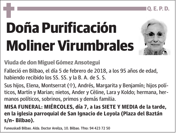 Purificación Moliner Virumbrales