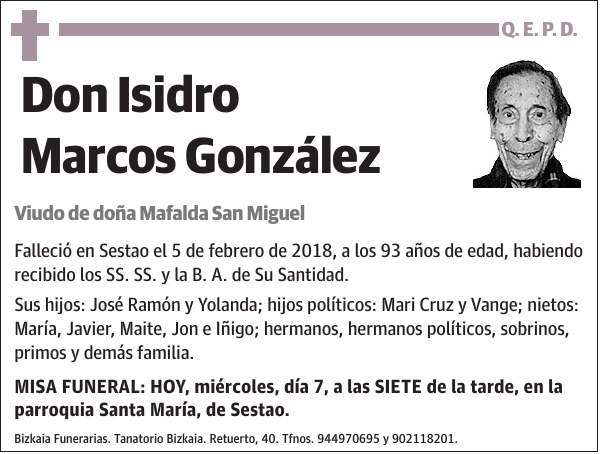 Isidro Marcos González