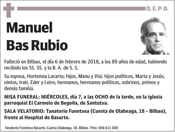 Manuel Bas Rubio