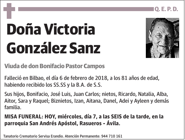 Victoria González Sanz