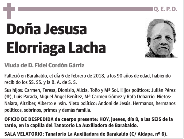 Jesusa Elorriaga Lacha