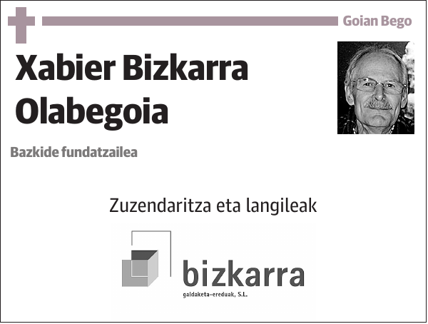 Xabier Bizkarra Olabegoia