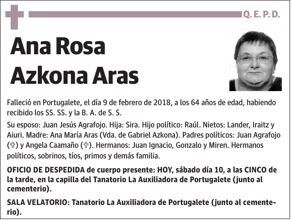 Ana Rosa Azkona Aras