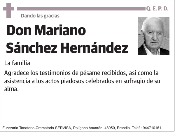 Mariano Sánchez Hernández