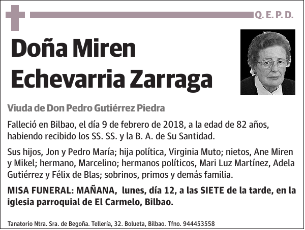 Miren Echevarria Zarraga