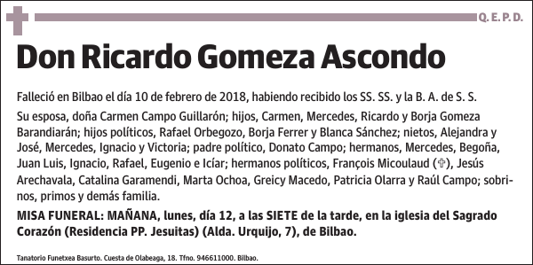 Ricardo Gomeza Ascondo