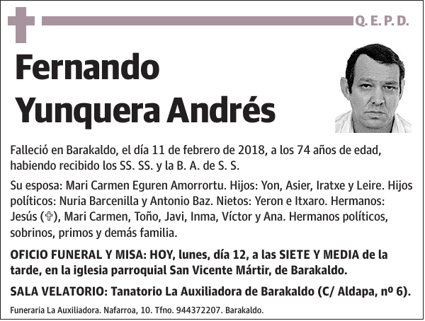 Fernando Yunquera Andrés