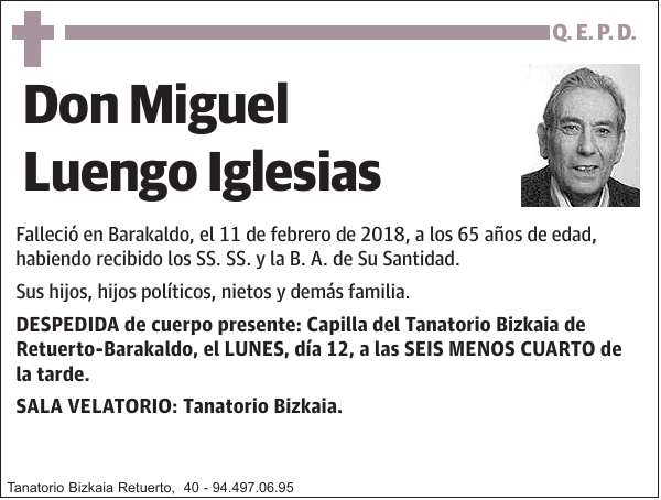 Miguel Luengo Iglesias