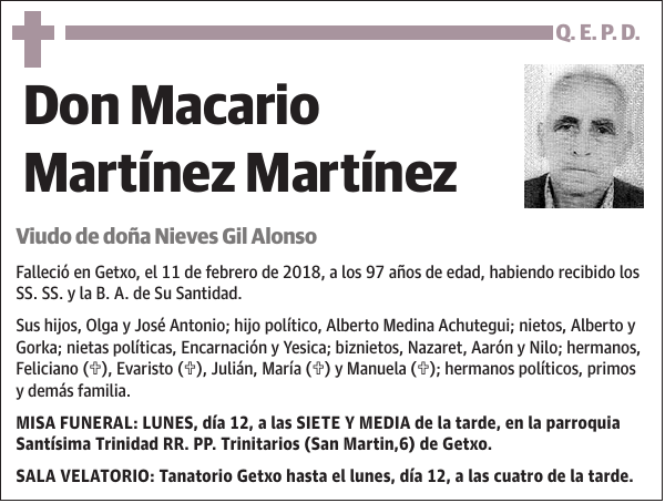 Macario Martínez Martínez