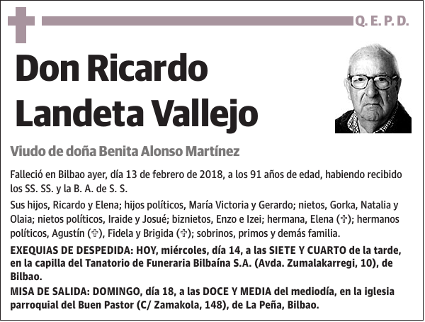 Ricardo Landeta Vallejo