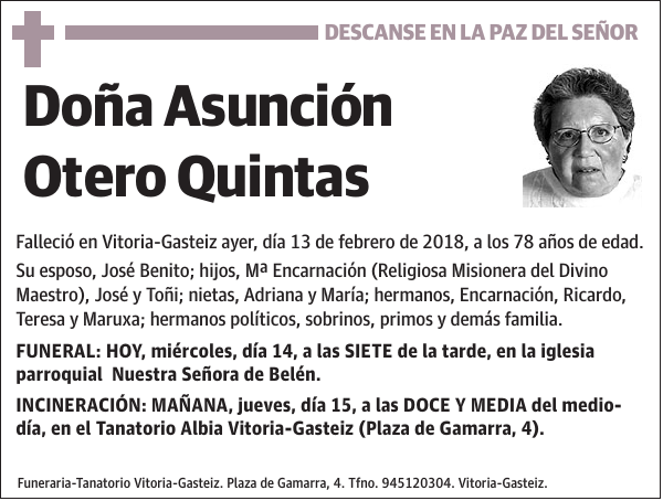 Asunción Otero Quintas