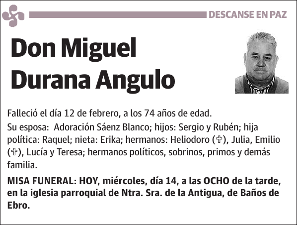 Miguel Durana Angulo