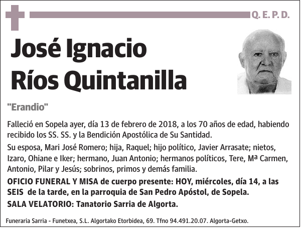 José Ignacio Ríos Quintanilla