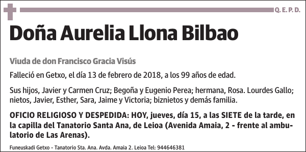 Aurelia Llona Bilbao