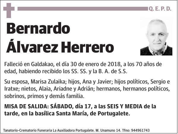 Bernardo Álvarez Herrero