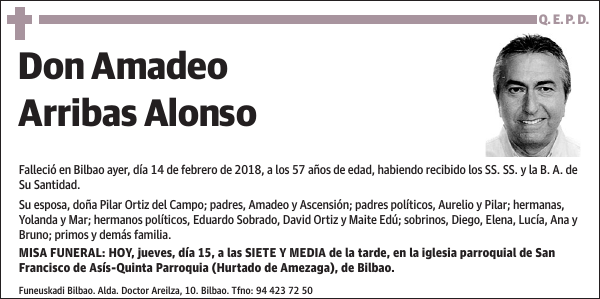 Amadeo Arribas Alonso