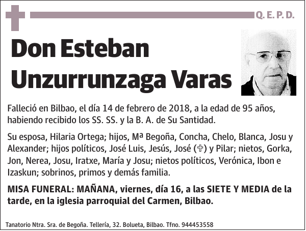 Esteban Unzurrunzaga Varas