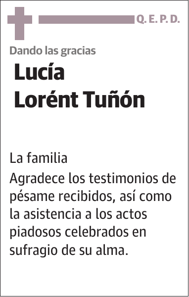 Lucía Lorént Tuñón