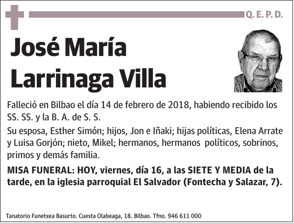 José María Larrinaga Villa