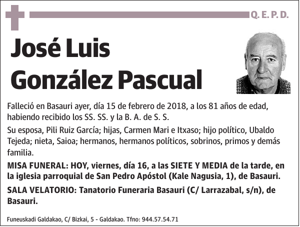 José Luis González Pascual