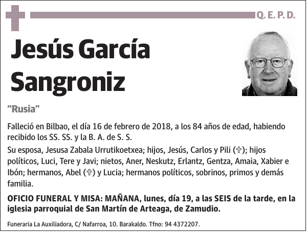 Jesús García Sangroniz