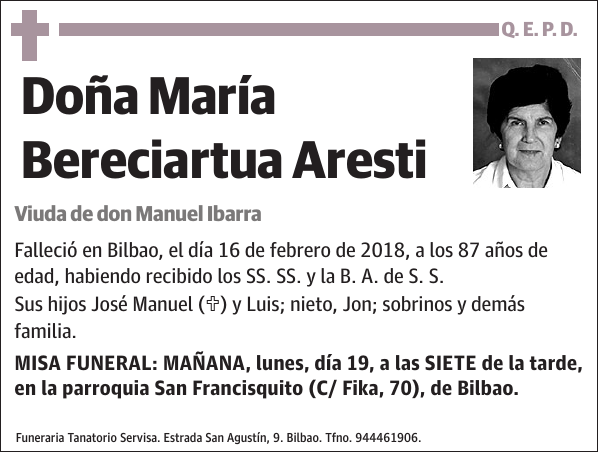 María Bereciartua Aresti