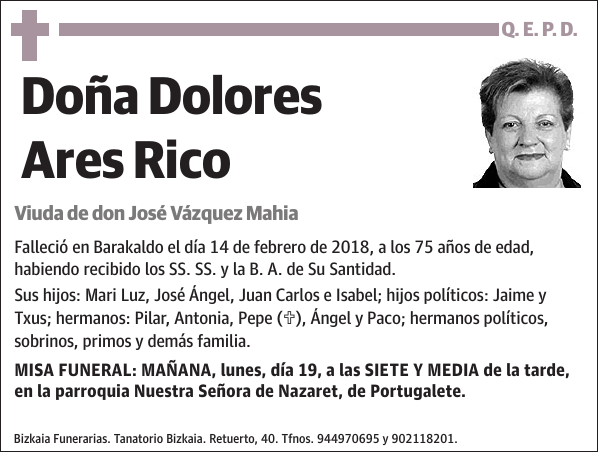 Dolores Ares Rico