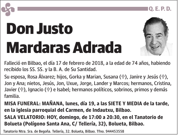 Justo Mardaras Adrada