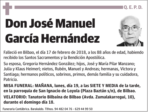 José Manuel García Hernández