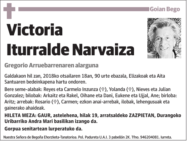 Victoria Iturralde Narvaiza