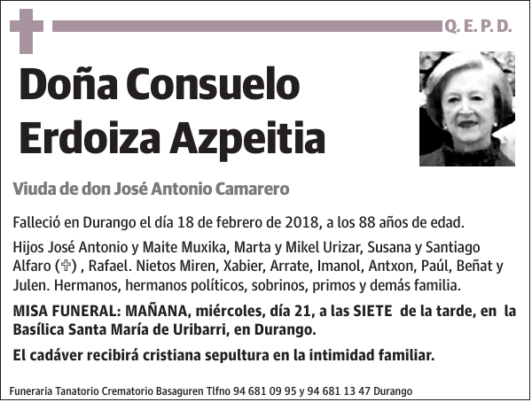 Consuelo Erdoiza Azpeitia