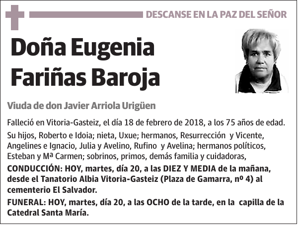 Eugenia Fariñas Baroja