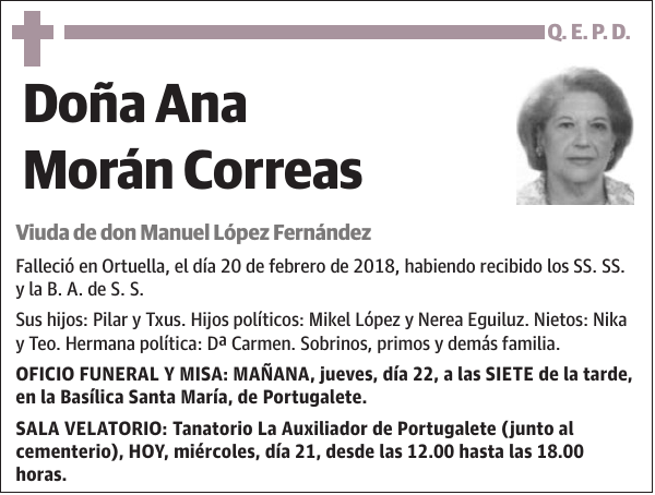 Ana Morán Correas